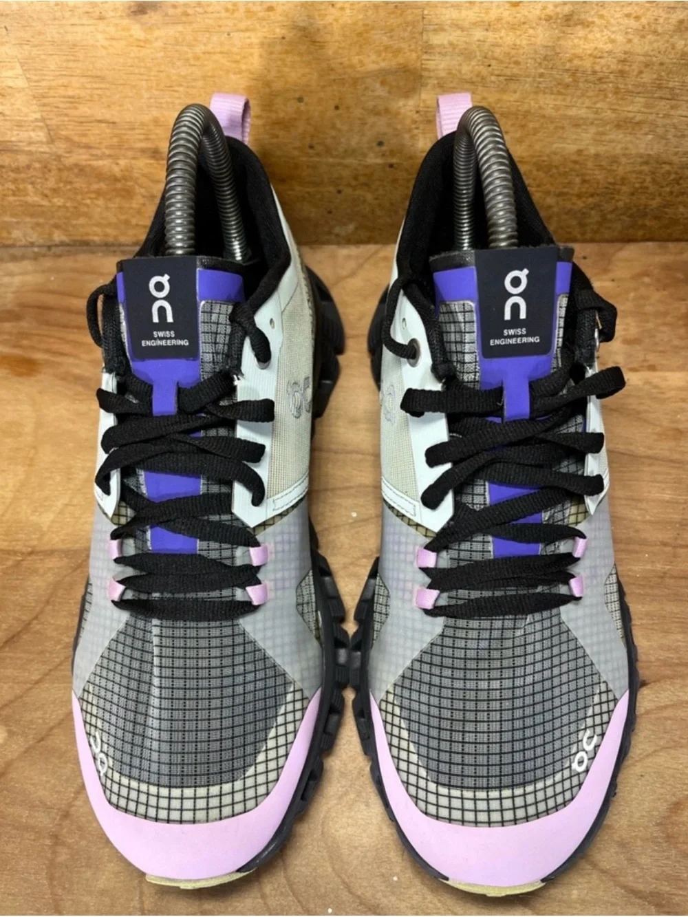 On Cloud X Shift LIGHTWEIGHT Womens Size 7 Running Shoes Sneakers Gray Purple - Picture 3 of 9